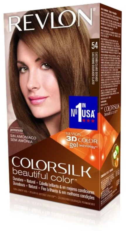 Revlon Color Silk 54 Light Golden Brown