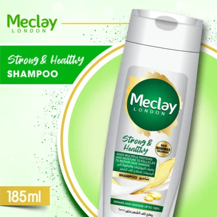 Meclay London Strong & Healthy Shampoo 185ml