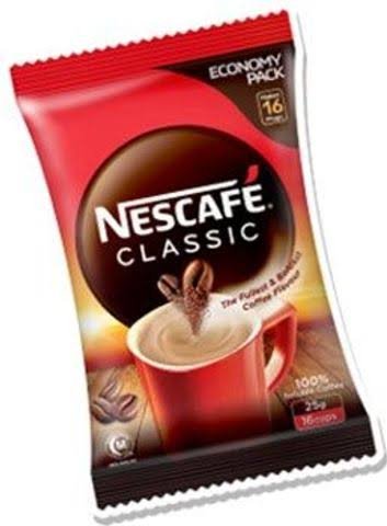 Nescafe Classic Coffee Pouch 25gm