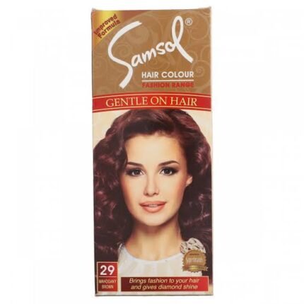 Samsol Hair Colour mahohany Brown 29