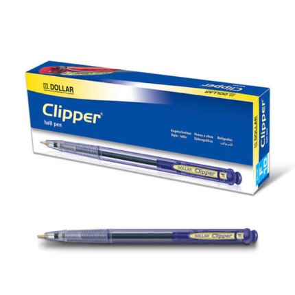 DOLLAR CLIPPER BALL PEN BOX 10PCS color on chat