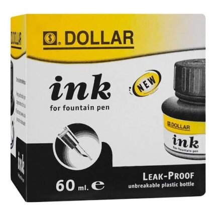 Ink Pot Black 60ml Dollar