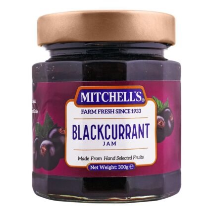 Mitchell's Black Currant Jam 300gm