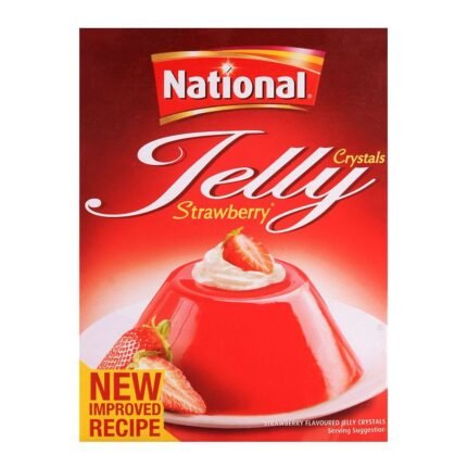 National Jelly Crystal Strawberry 80gm
