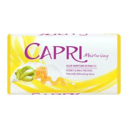 Capri Moisturising Aloe-nurture Soap White 140g