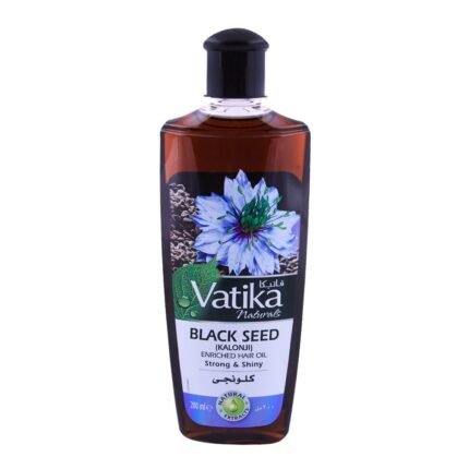 Dabur Vatika Black Seed Enriched Hair Oil Strong & Shiny 200ml