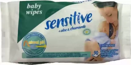 Sensitive Wipes Green Cap