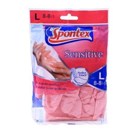 Spontex Sensitive Hand Gloves Large