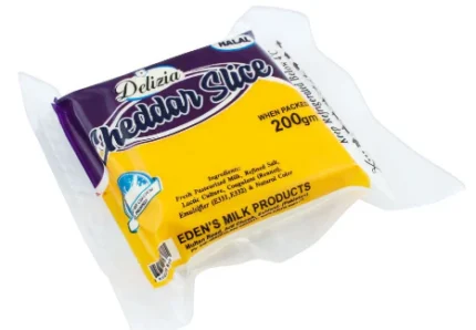 Delizia Cheddar Slice Cheese 200g