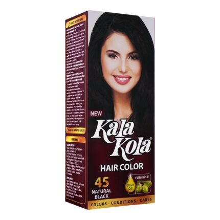 Kala Kola Hair Colour 45 Natural Black Small Pack