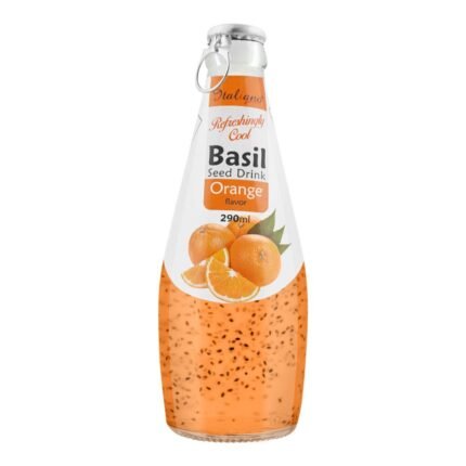 Italiano Orange Flavor Basil Seed Drink 290ml