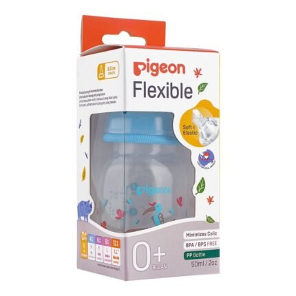 Pigeon Flexible Sn Soft & Elastic Pp Feeding Bottle 50ml