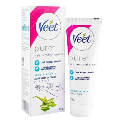Veet Pure Sensitive Skin Aloe Vera Extract Hair Removal 50g