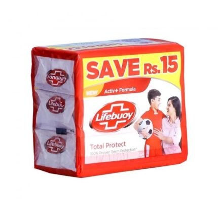 LIFEBUOY RED SOAP TRIO pack 130GM