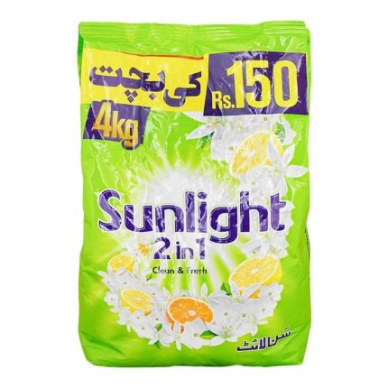 SUNLIGHT WASHING POWDER GREEN 4 KG