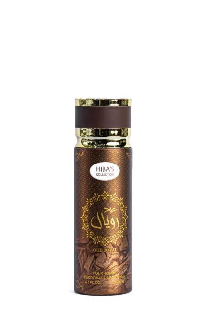 Hibas Body Spray 200ml Oud Royal