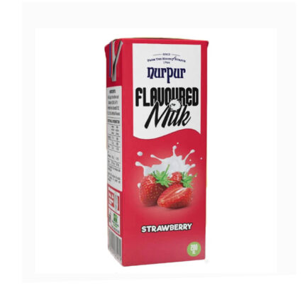 Nurpur Flavored Milk Strawberry Drink 200ml
