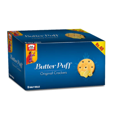 Butter Puff Biscuit Half Roll Box 8pcs