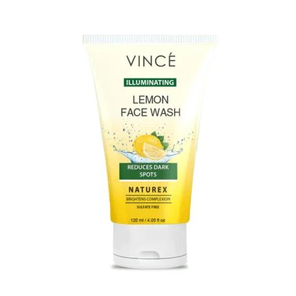 vince lemon facewash clear 120ml