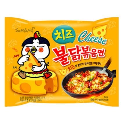 Samyang Buldak Cheese Noodles 1x5