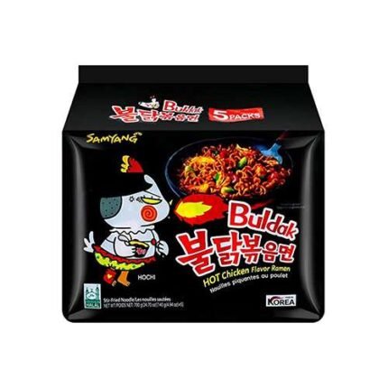 Samyang Buldak Black Bean Sauce Noodles 5 Packs