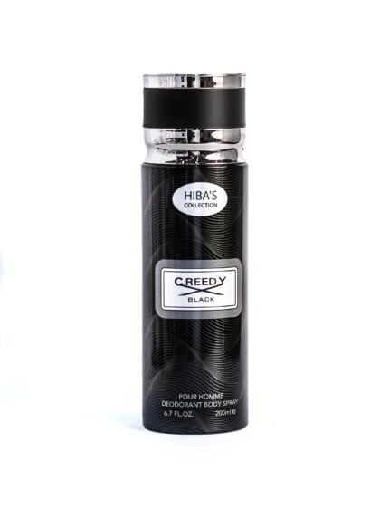 Hibas Body Spray 200ml Black Creedy