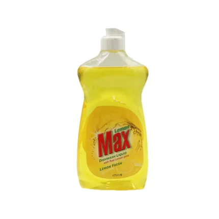 Lemon Max Dishwash Liquid Bottle 475 Ml