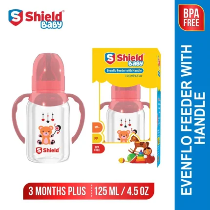 SHIELD EVENFLO BABY FEEDER 125ML CLEAR