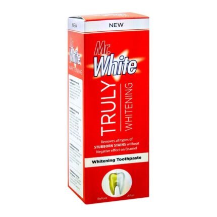 MR WHITE TOOTH PASTE 120 G RED