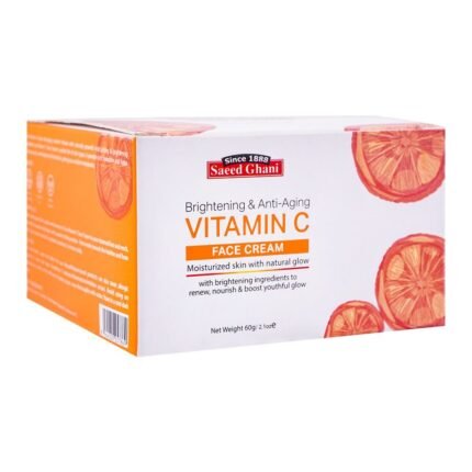 Saeed Ghani Vitamin C Face Cream 60Gm - Brightening & Anti Aging
