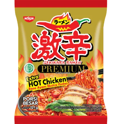 Nissin Ramen Extra Hot Chicken Noodlez