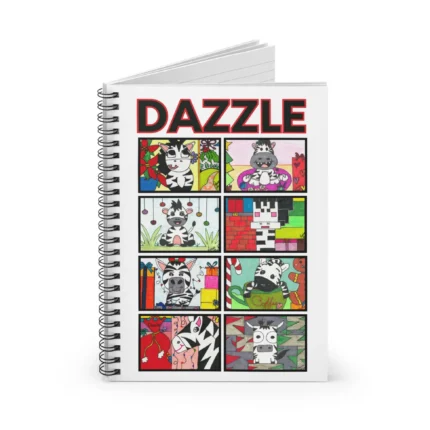 dazzle card note book #300