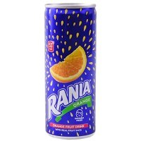 RANIA ORANGE FRUIT DRINK 100ML Can