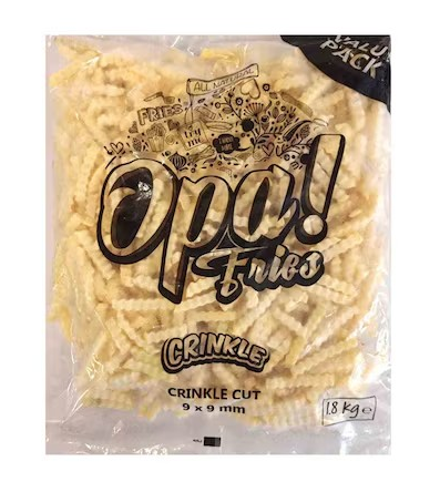 OPA CRINKLE FRIES 1.8KG VP