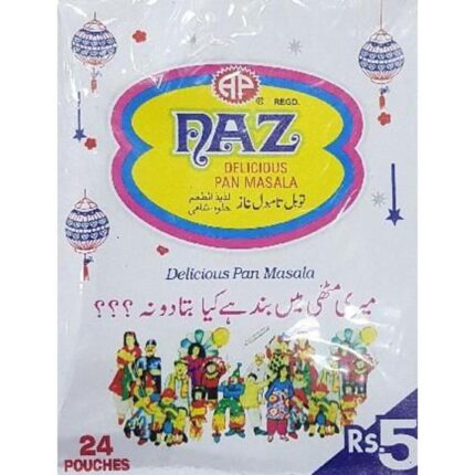NAZ PAN MASALA 24 pcs box
