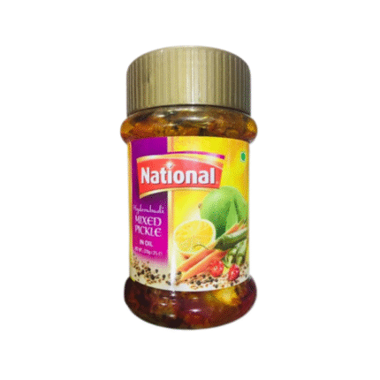 National Hyderabadi Mixed Pickle 370gm Jar
