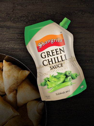 Shangrila Green Chilli Sauce 500g