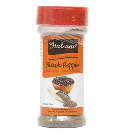 Italiano Black Pepper Powder 75gm