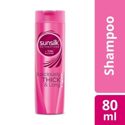 Sunsilk Shampoo Thick And Long 80ml PINK