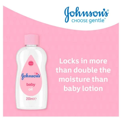 Johnsons Baby Oil 200ml New