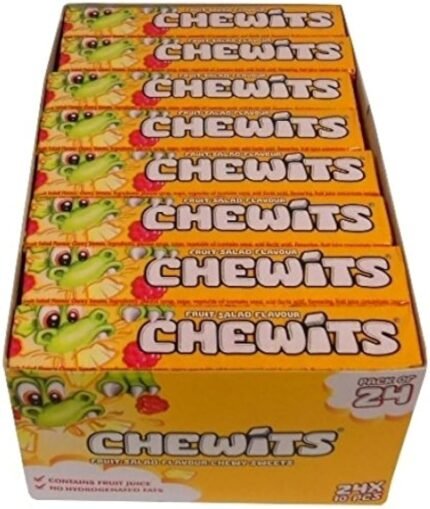 Chewits Toffe Yellow Box 24pcs