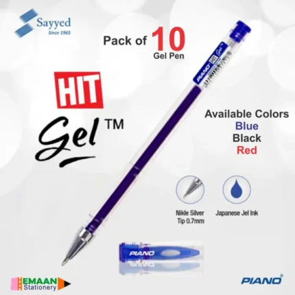 Piano Hi Gel Black