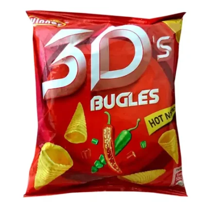 Winner 3d Bugles Hot N Spicy Chips Rs.50