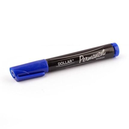 DOLLAR MARKER PERMANENT BLUE SINGLE PCS
