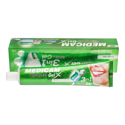 Medicam Ultra Fresh Gel Green Tooth Paste 75 Gm