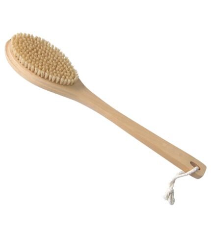Wood Bath Brush Random Design & Colour