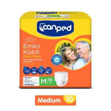 CANPED ADULT PANTS MEDIUM 10 PIECES