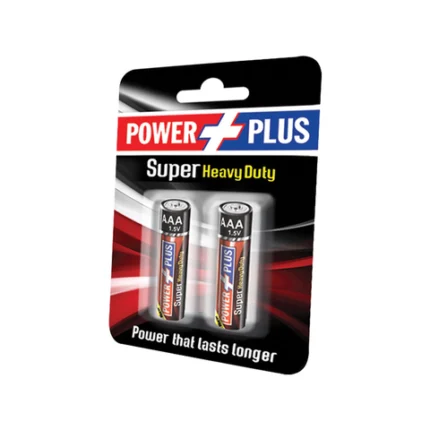 PowerPlus Cell Super HeavyDuty AAA1.5v 2 pc