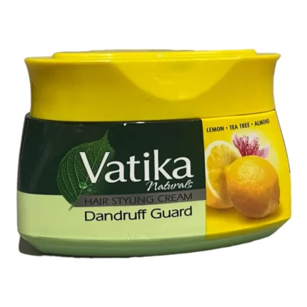 Dabur Vatika Lemon Tea Tree & Almond Dandruff Guard Styling Hair Cream 140ml