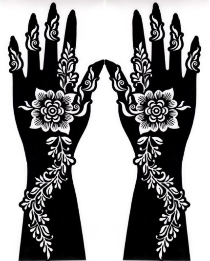 MEHENDI STICKERS LARGE